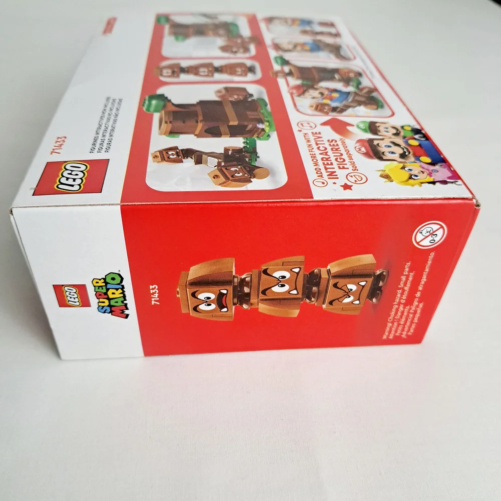 LEGO Super Mario Goomba's Playground Set 71434 Brown and Green Toy Building Kit